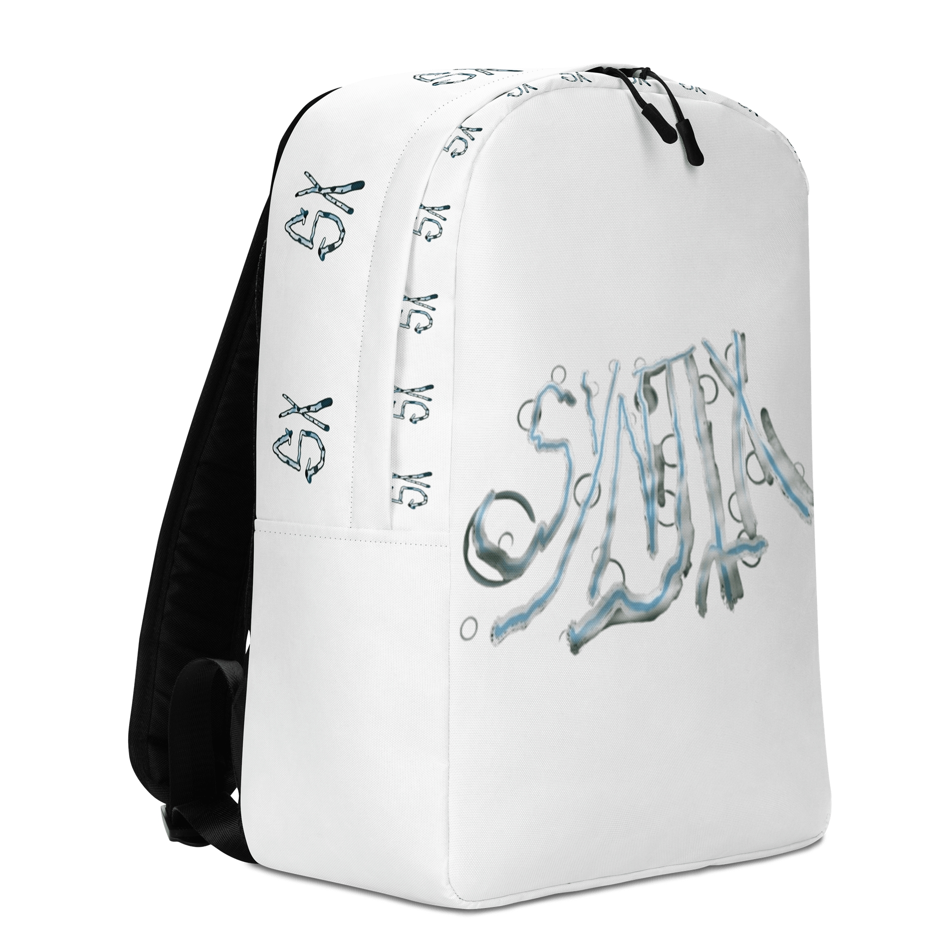 Halloween Ghost SynjiX Backpack (White) product image (3)