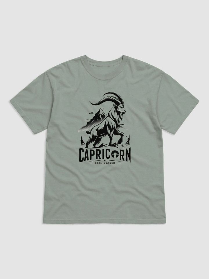 Capricorn Zodiac Sign T Shirt, Born Leader product image (1)