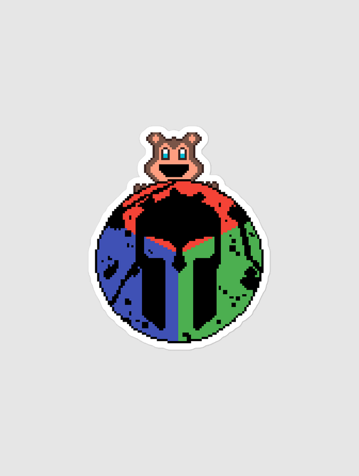 Spartan Monkey Sticker product image (1)