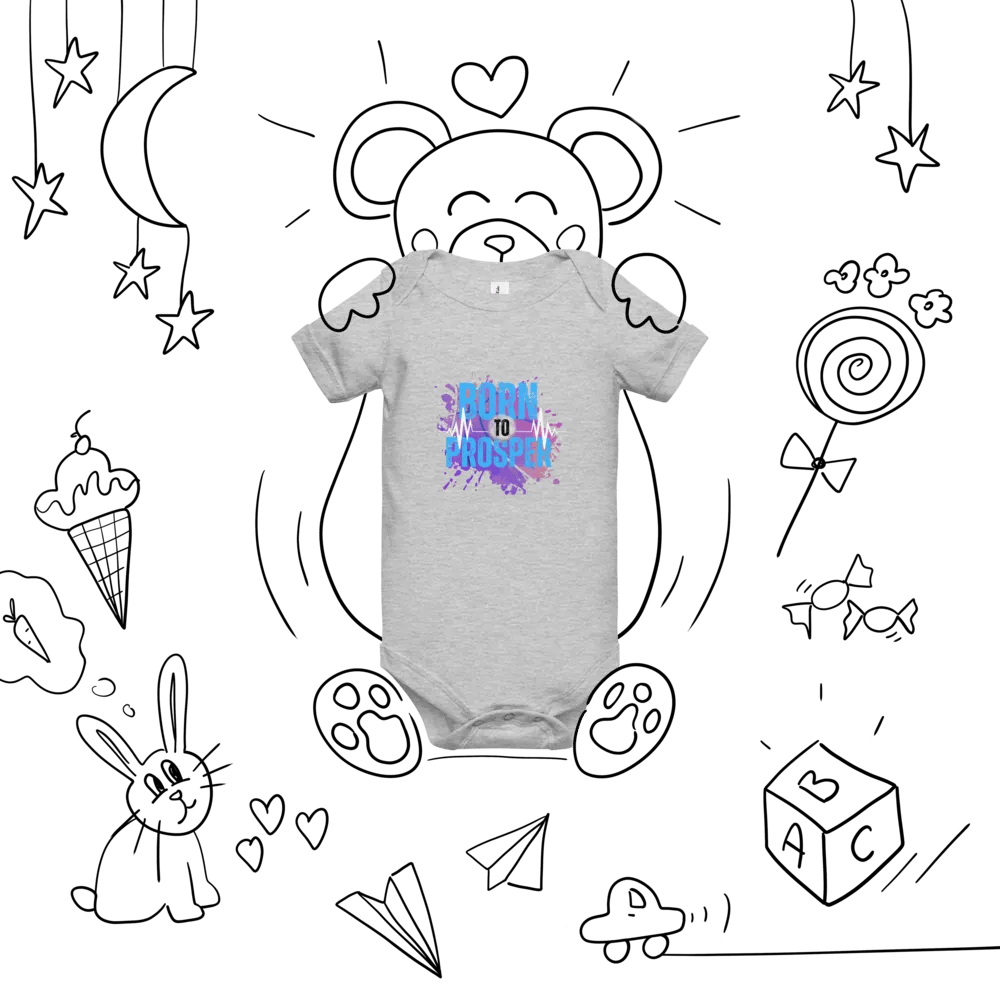 Born to Prosper Baby Onesie product image (7)