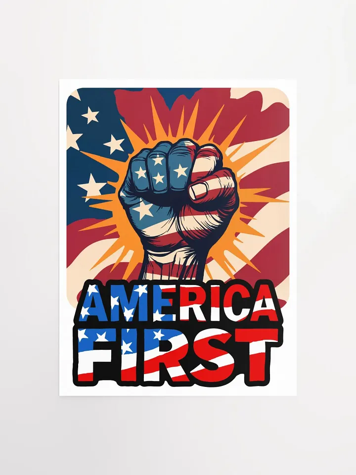 Poster: America First product image (1)