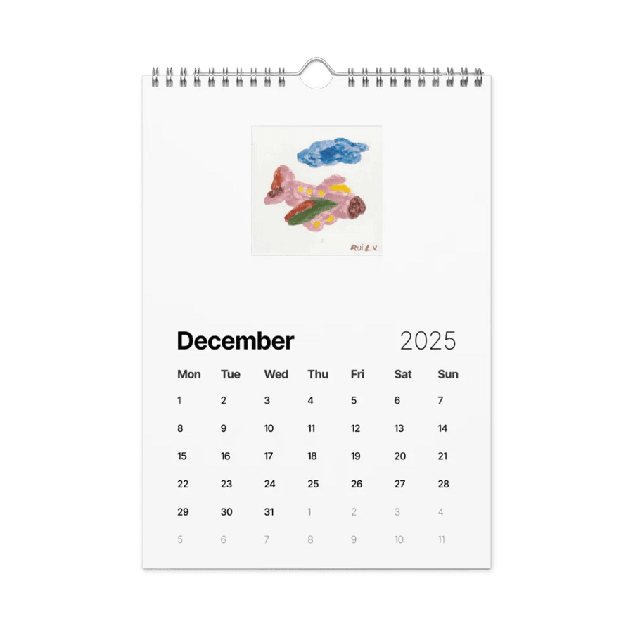 Kid Airplane (Wall Calendar 2025) product image (4)