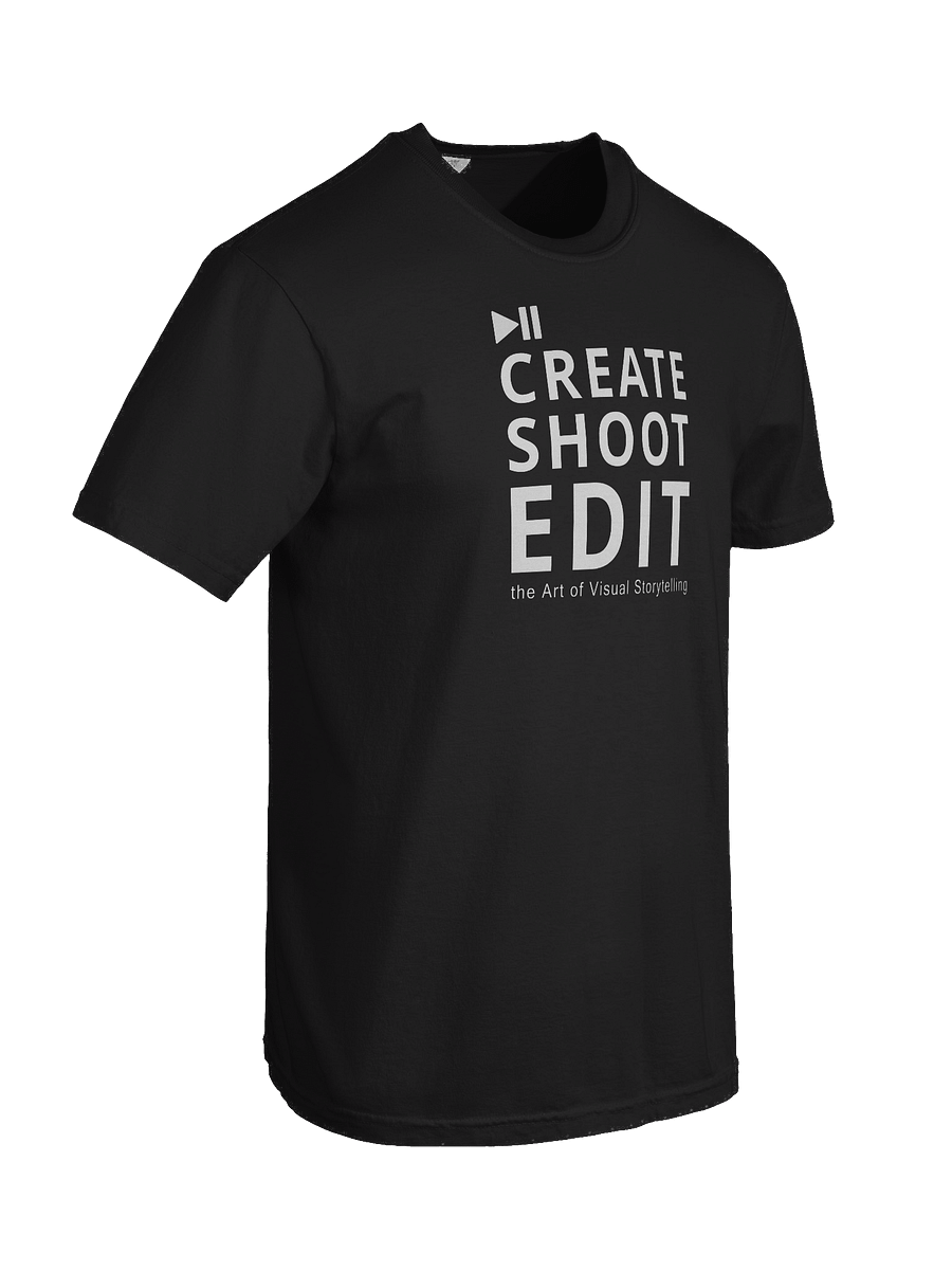 Create, Shoot, Edit Tee – The Art of Visual Storytelling product image (8)