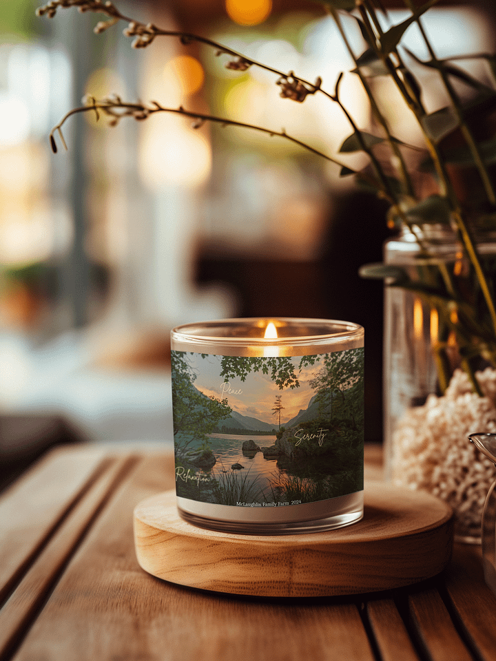Peace, Serenity, Relaxation Soy Wax Candle | Find Your Calm | Embrace Inner Peace | A Moment of Tranquility | Unwind and Let Go | Renew Your Spirit product image (1)
