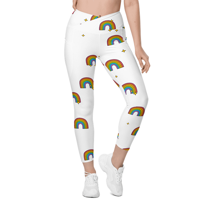 Stellar Rainbow Crossover Leggings product image (1)