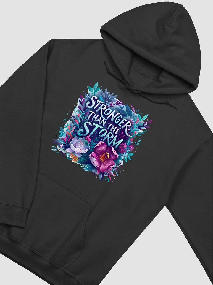 Boho Stronger Than the Storm Floral Hoodie product image (16)