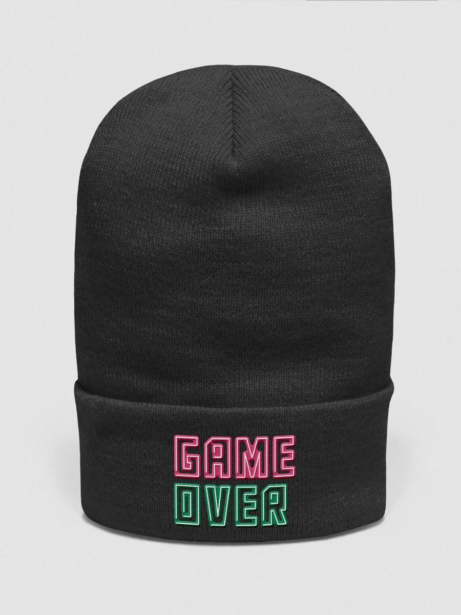 Game Over Winter Vibes Beanie product image (1)