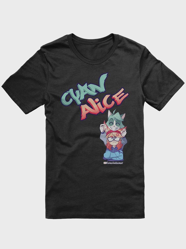 Cyan Teasing Alice's Ears Supersoft T-Shirt product image (1)