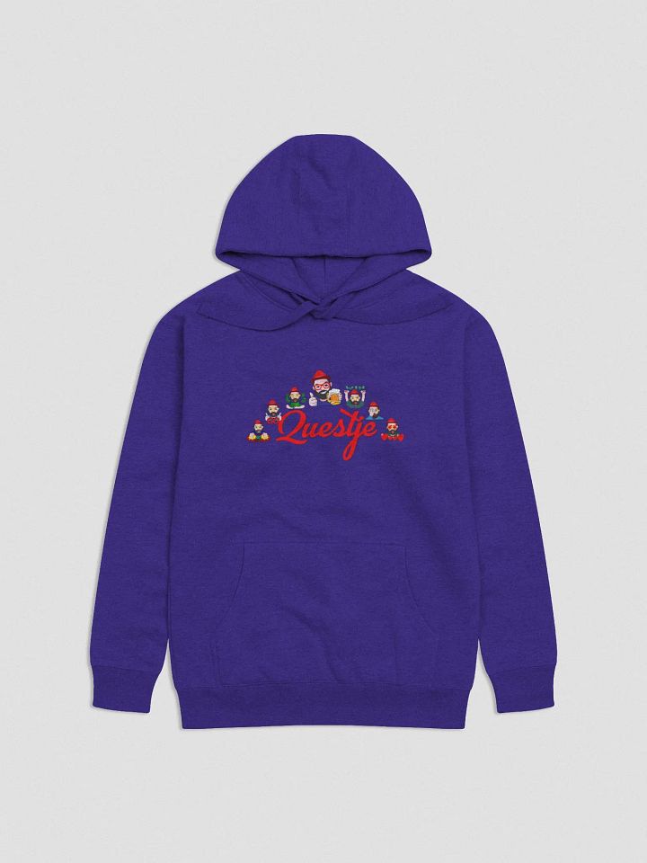 Questje Premium Hoodie emotes big logo product image (3)