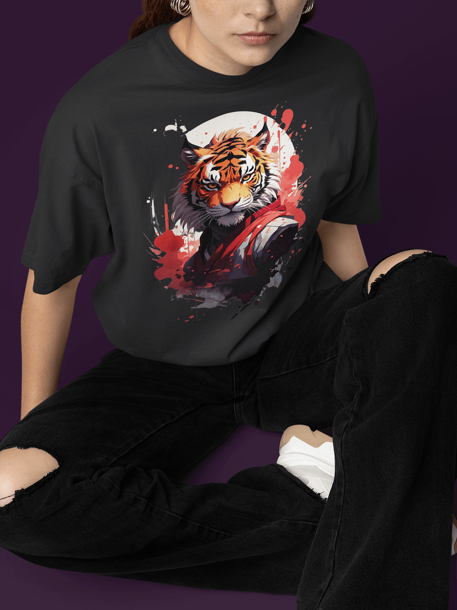 Stealthy Stripes Oversized Tee product image (9)