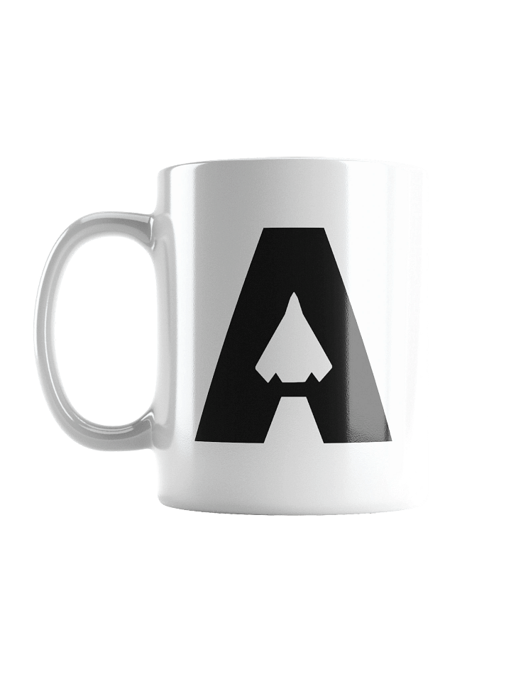 'A' Black Logo Mug product image (2)