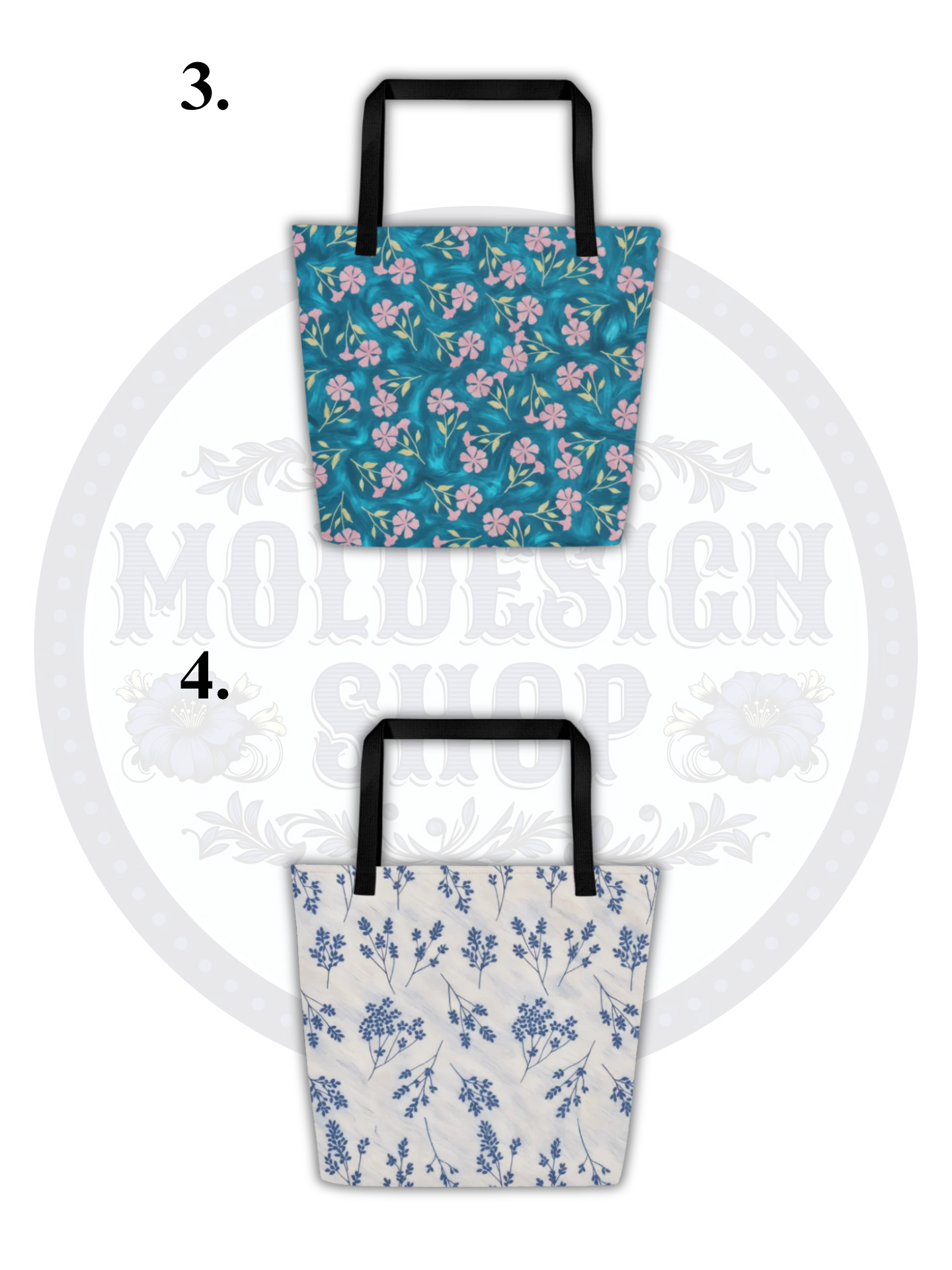 LARGE TOTE BAG WITH POCKET & ALL-OVER PRINT product image (7)