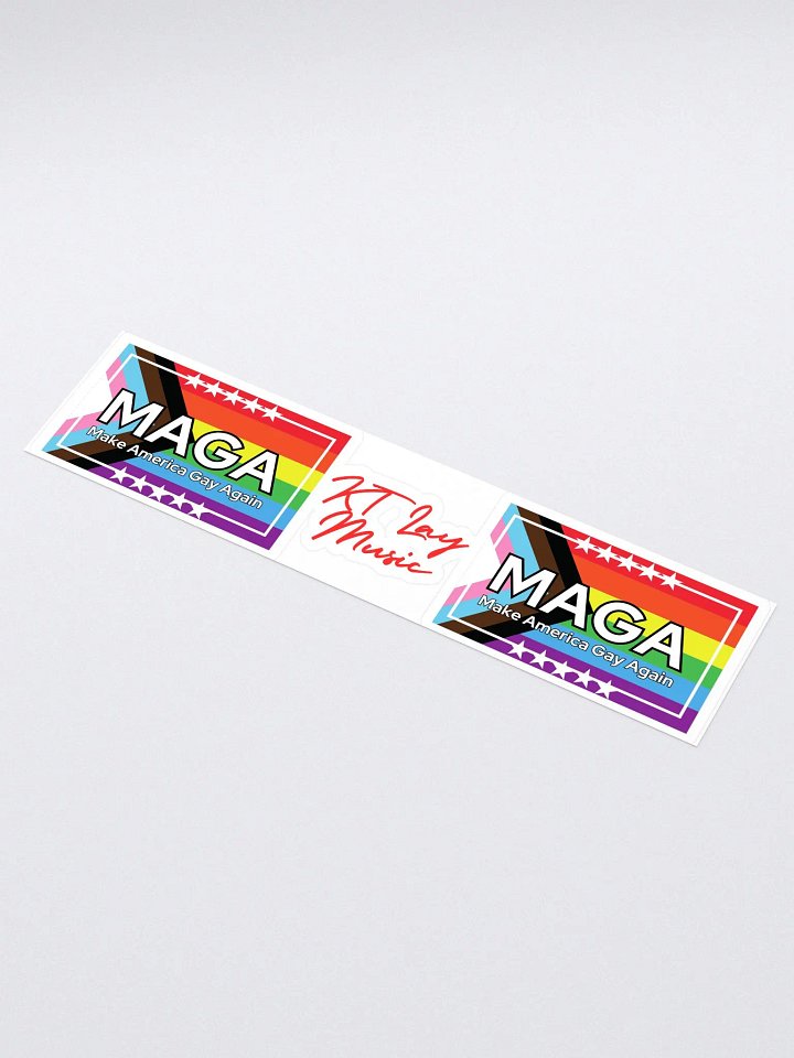 Make America Gay Again Stickers product image (1)