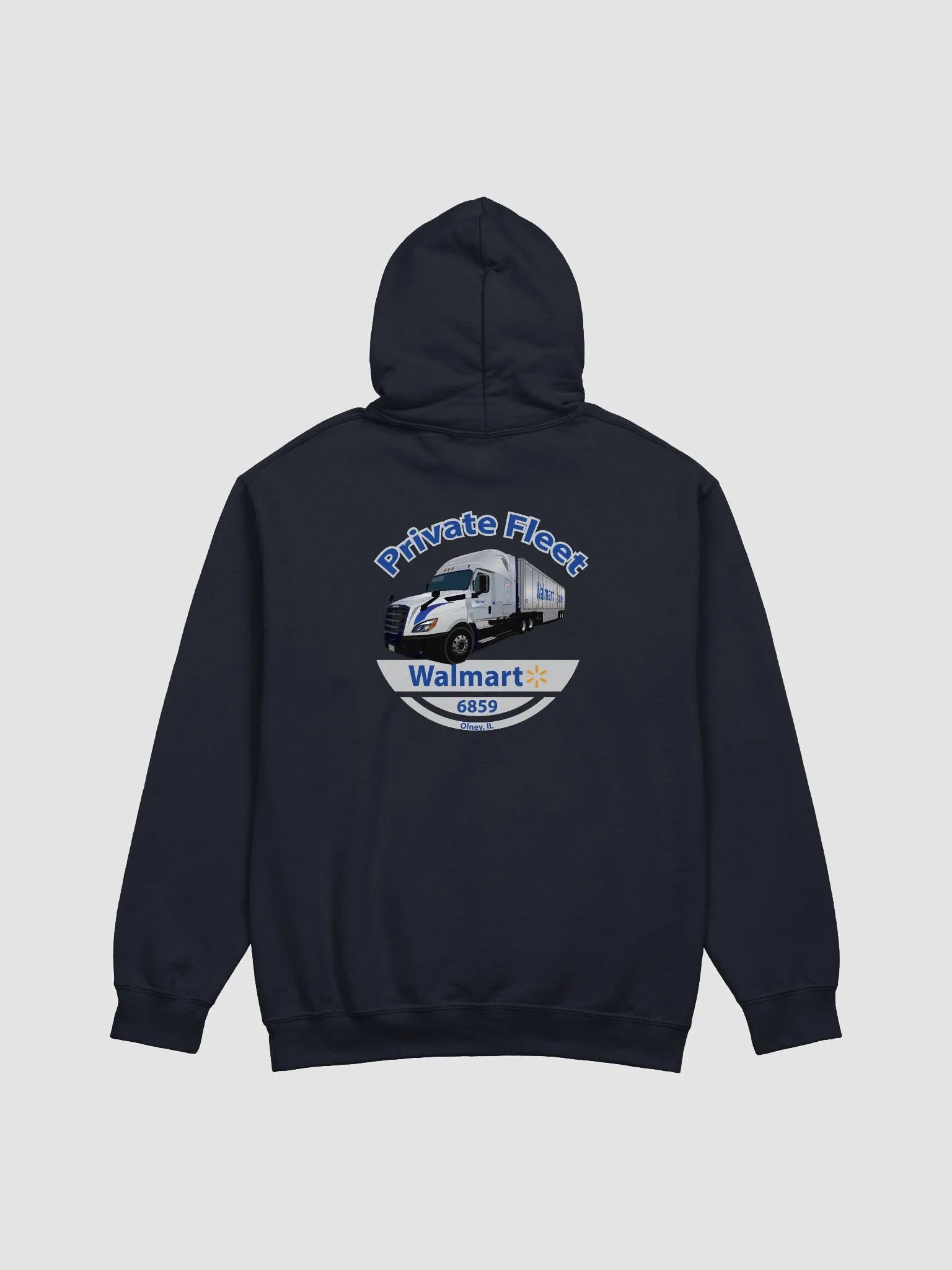 6859 Olney Walmart Private Fleet hoodie product image (1)