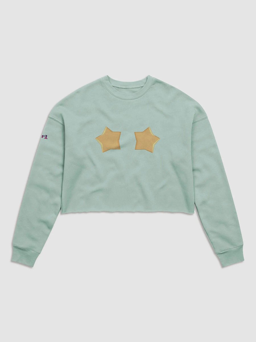 Twinkle Tits for Big Tittys Unisex Knitted Long Sleeve Crop Top product image (23)