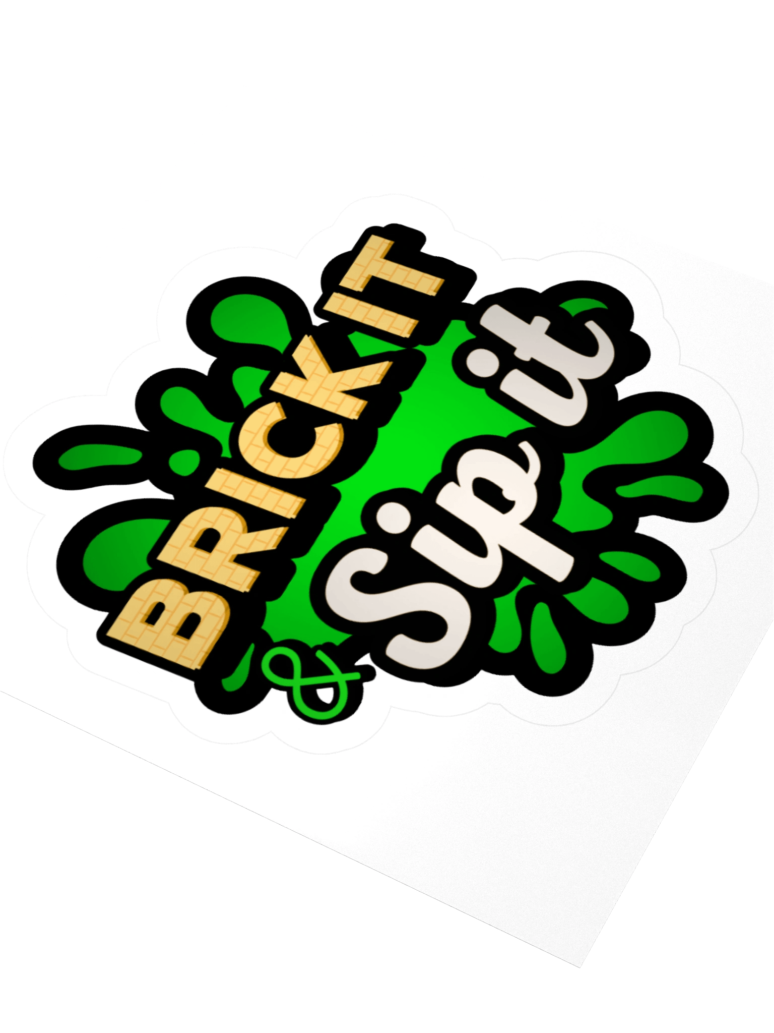 Brick It & Sip It Sticker product image (3)