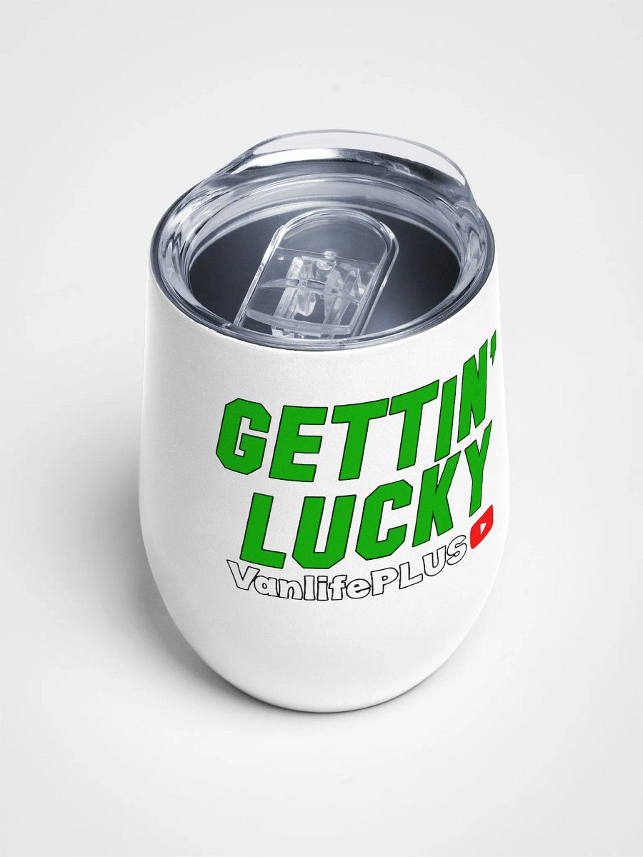 GETTIN' LUCKY Wine Tumbler product image (4)