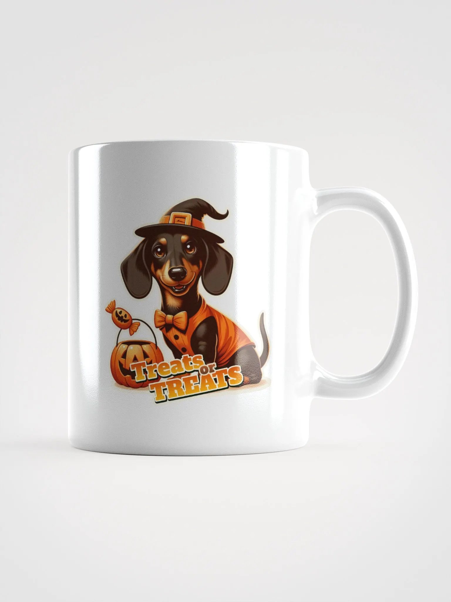 Dachshund Treat Halloween - mug product image (3)