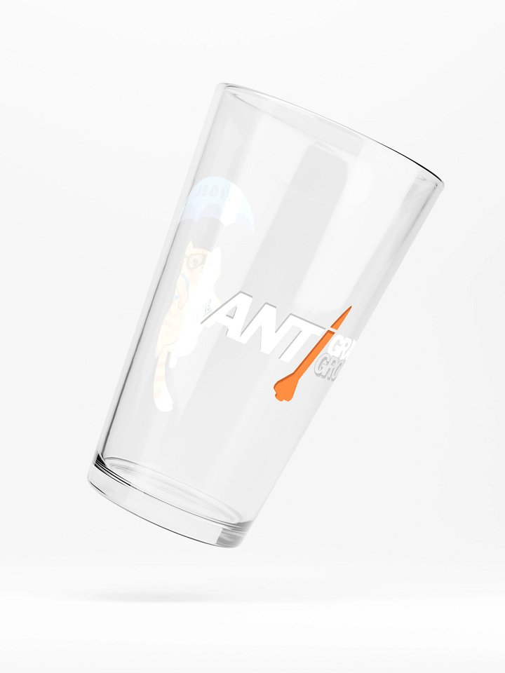Nigel's Parachuting Cat Shaker Pint Glass product image (2)