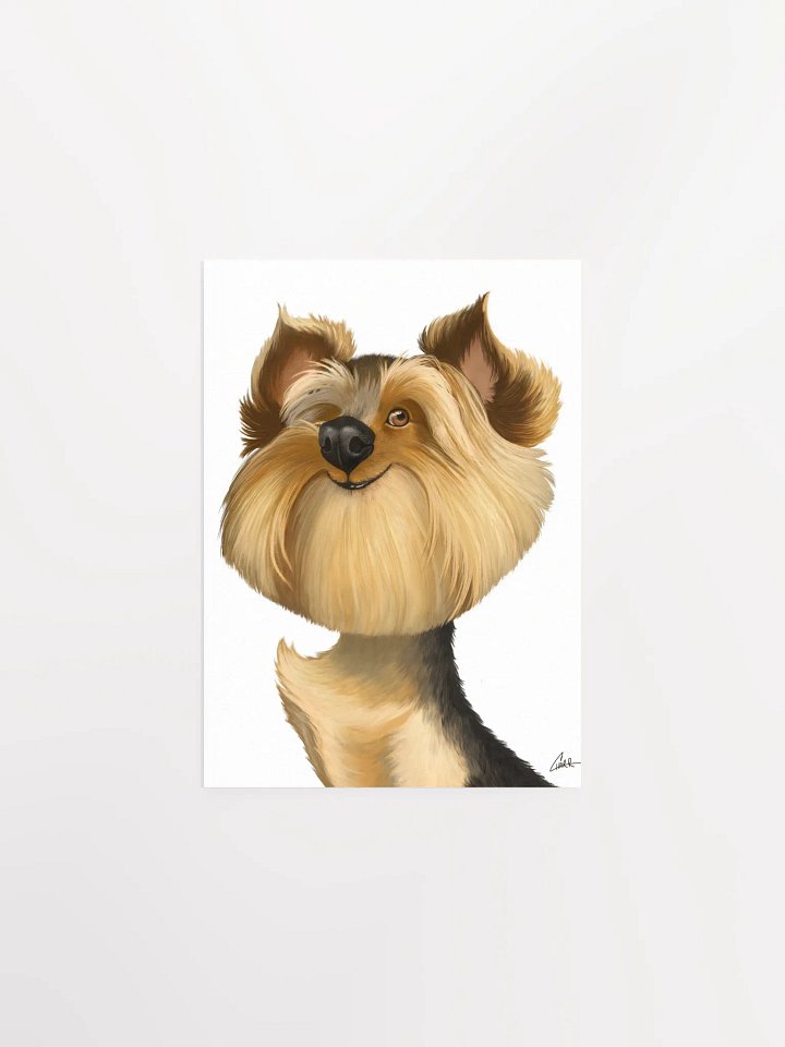 Dog Breeds: Yorkie Print product image (1)