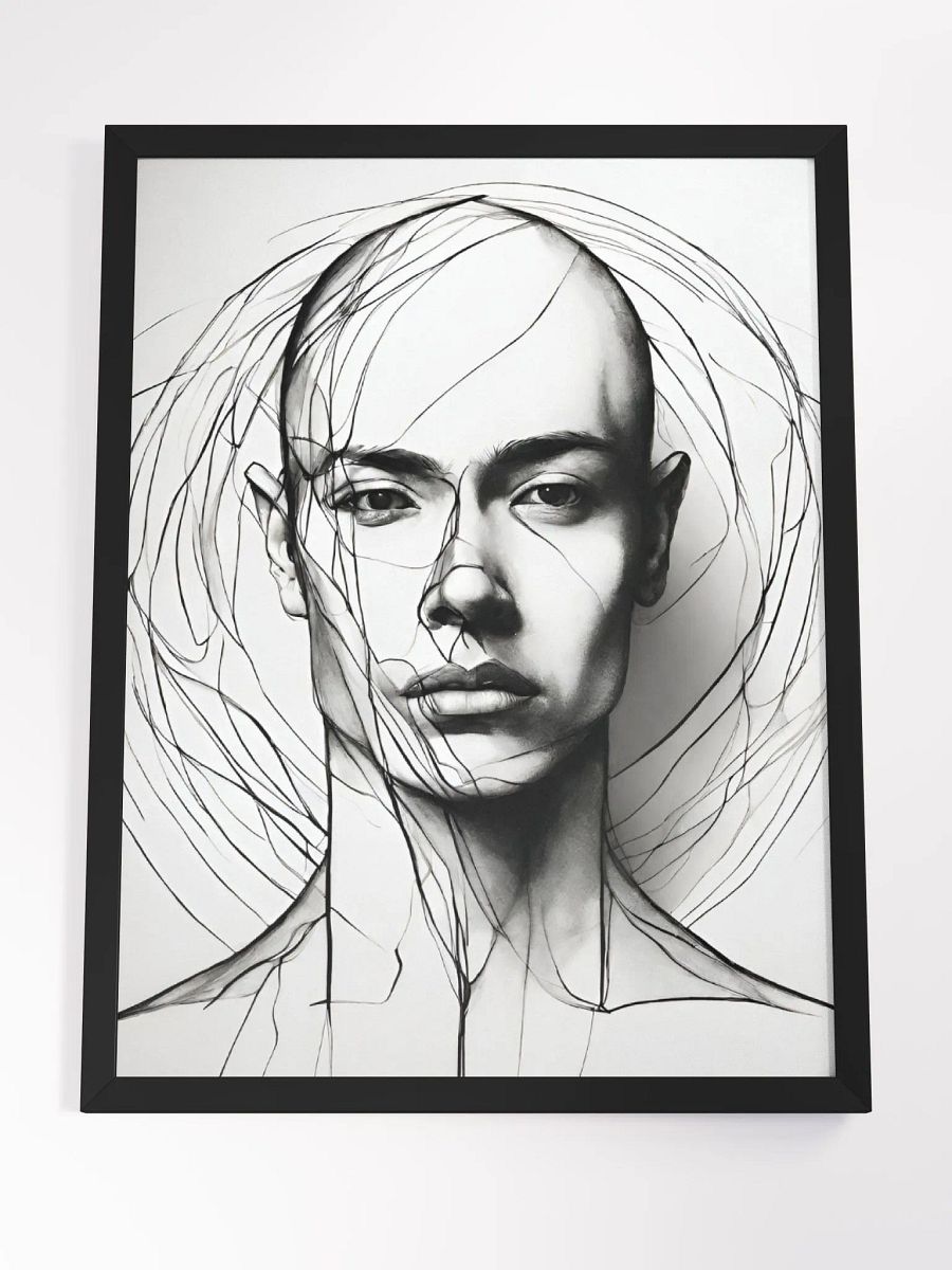 Minimalist Portrait of a Man product image (4)