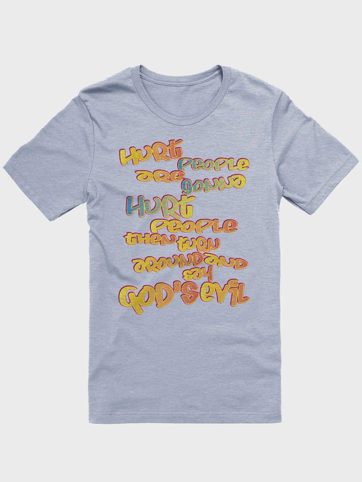 Hurt People - Graffiti - Bella+Canvas Supersoft T-Shirt product image (2)