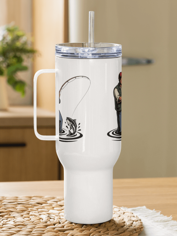 Tranquil Fishing Expedition Travel Mug product image (3)