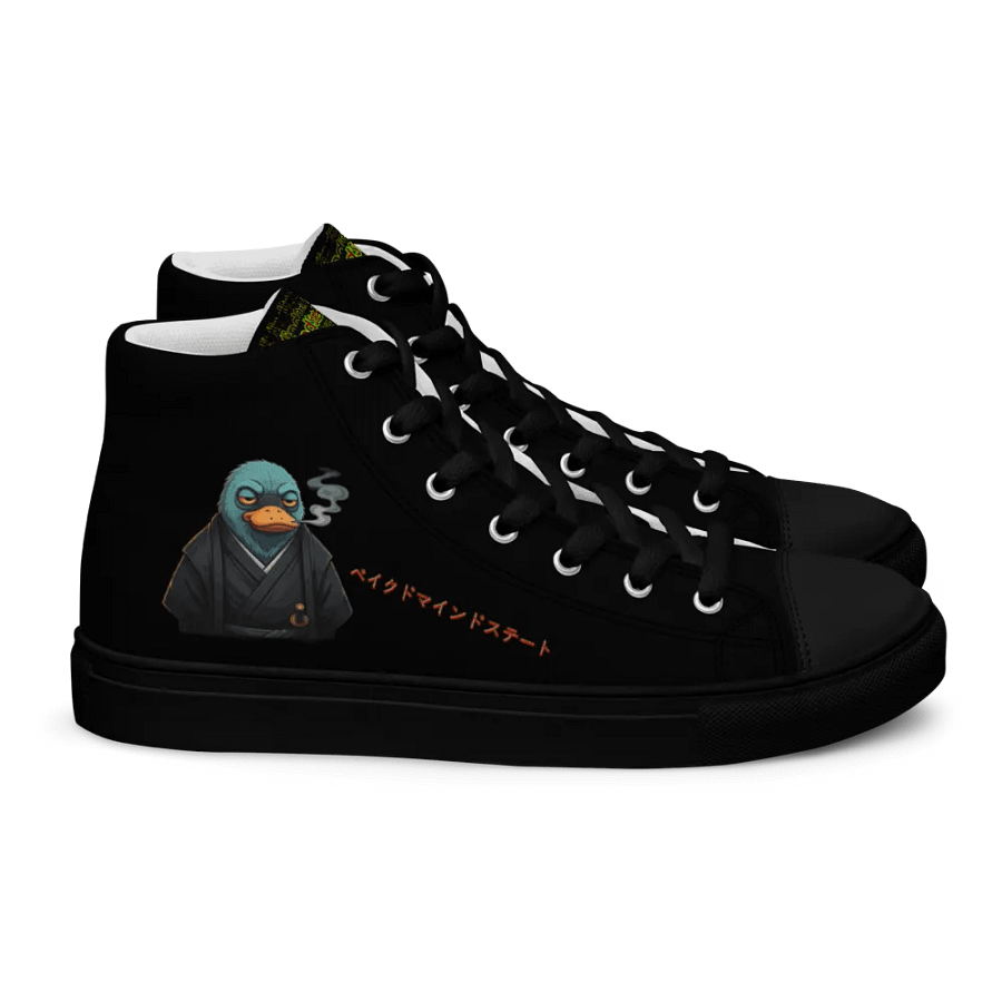 Zen Platypus Men's High Tops product image (5)