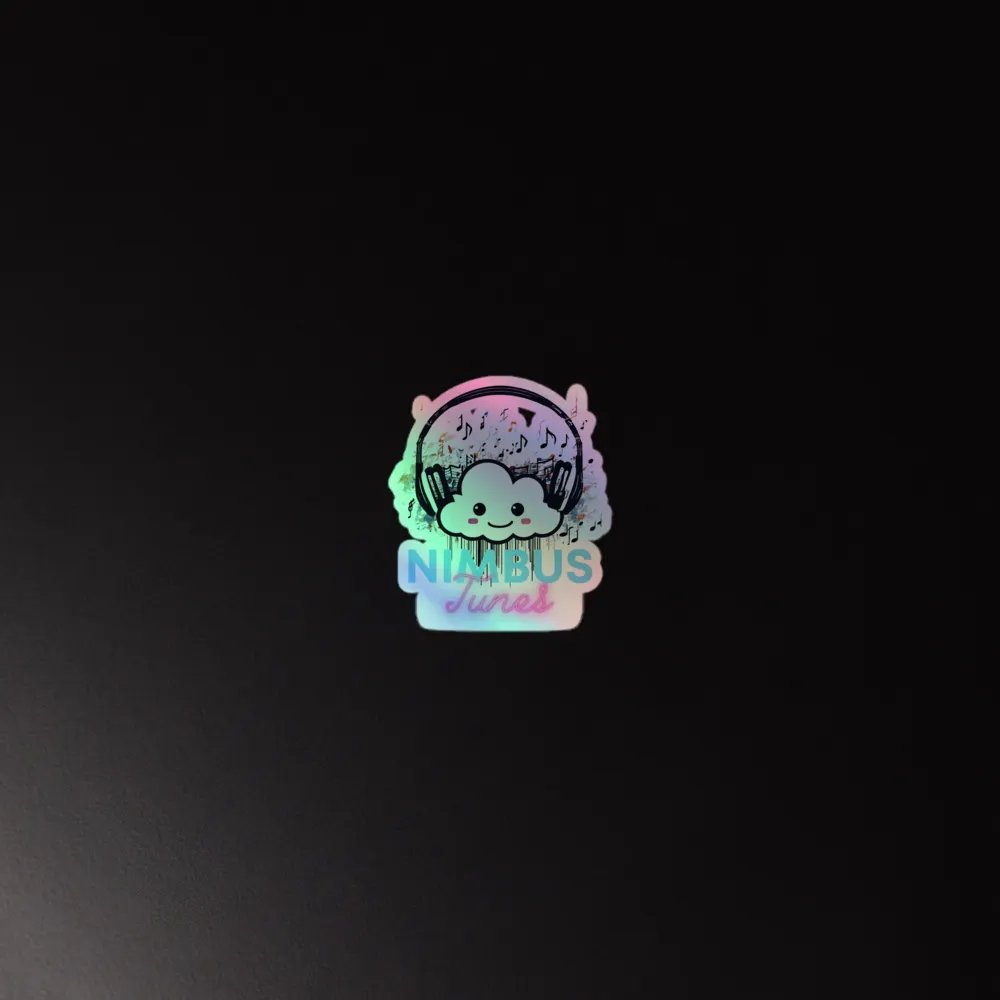 Nimbus Tunes Holographic Cloud Sticker Pack product image (4)
