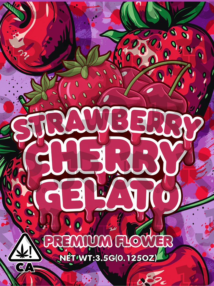 Strawberry Cherry Gelato (Bag Template) product image (1)