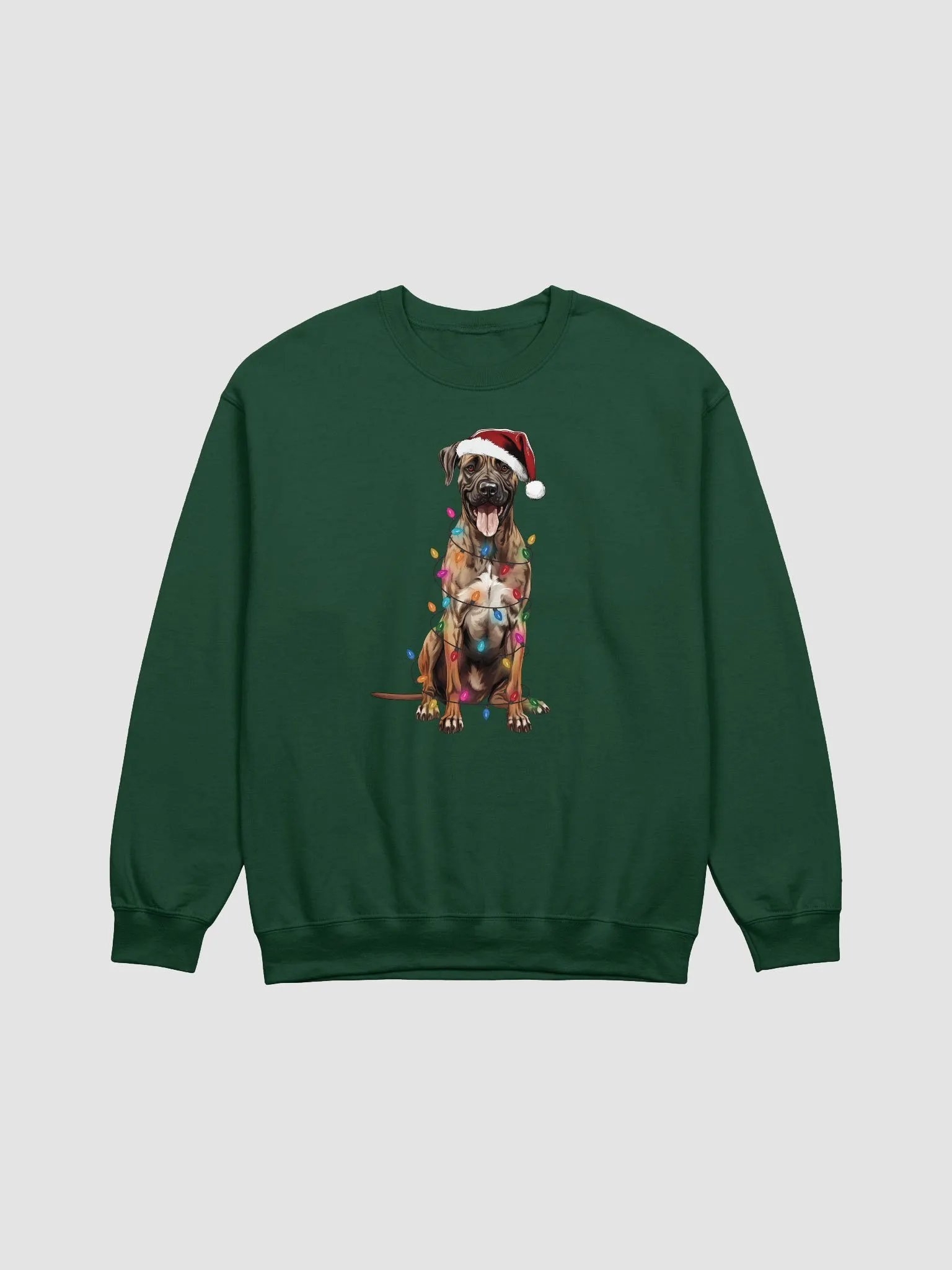 Funny Great Dane(Brindle) Christmas Sweatshirt for Great Dane Paw-rents product image (8)