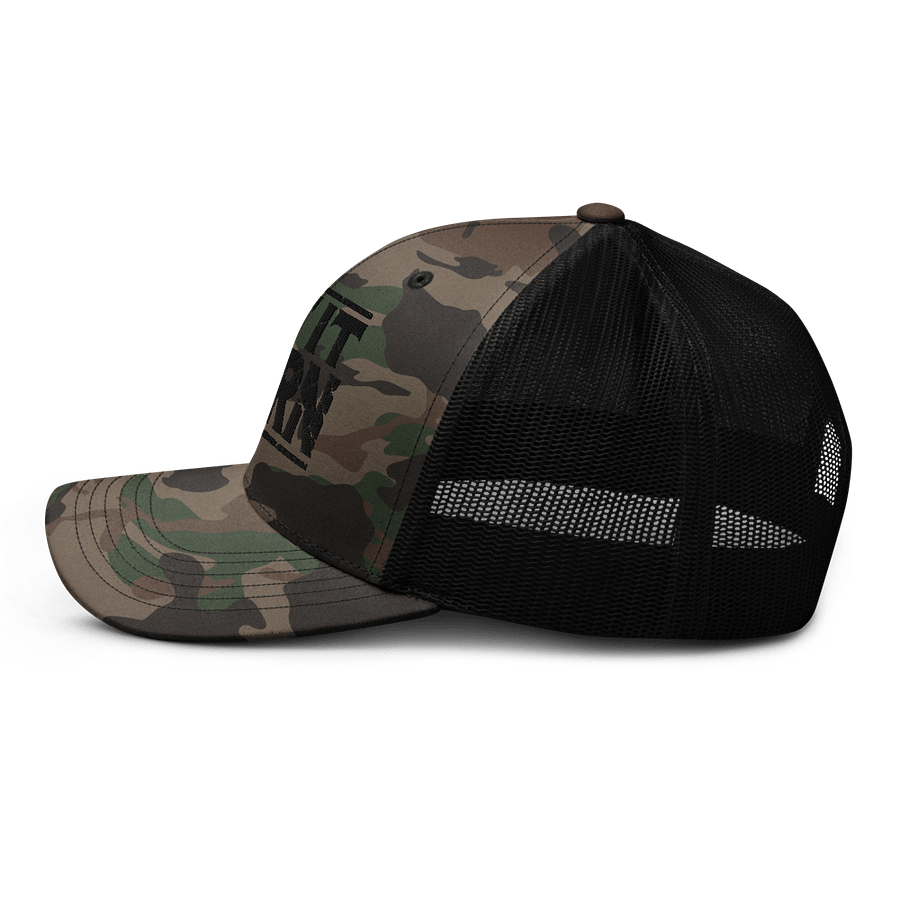 LET IT BURN – 3D Camo Trucker product image (3)