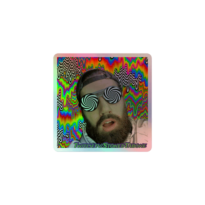 Psychedelic Stoned Sticker product image (1)