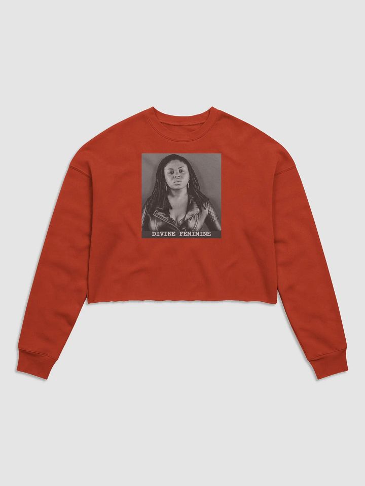 Divine Feminine Orange Crop Sweatshirt product image (1)
