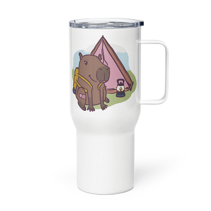 large travel mug : campybara product image (1)