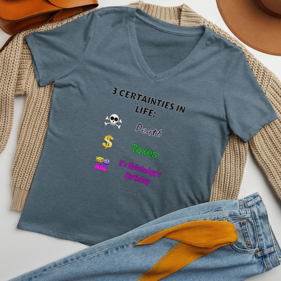 NAL Birthday Women's V-Neck Tee product image (43)