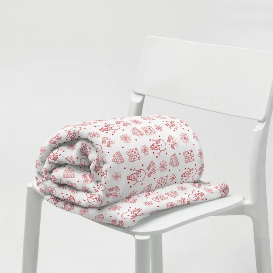 Red And White Christmas Blanket product image (7)