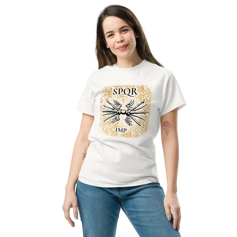SPQR Jupiter's Thunderbolt Roman Traditional Art 2nd Century AD, T-Shirt product image (9)