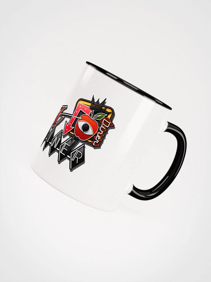 King Apple Diner (Color) ✦ Ceramic Mug with Color Inside product image (4)