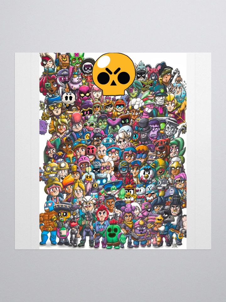 EVERY Brawler Sticker 90 product image (1)