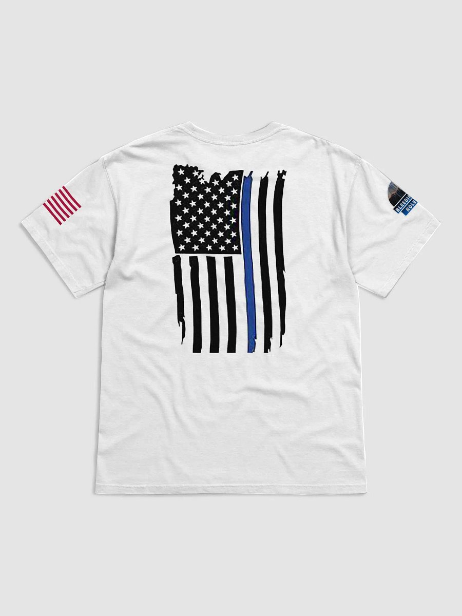 Bleeding Blue Roleplay Wht T product image (2)