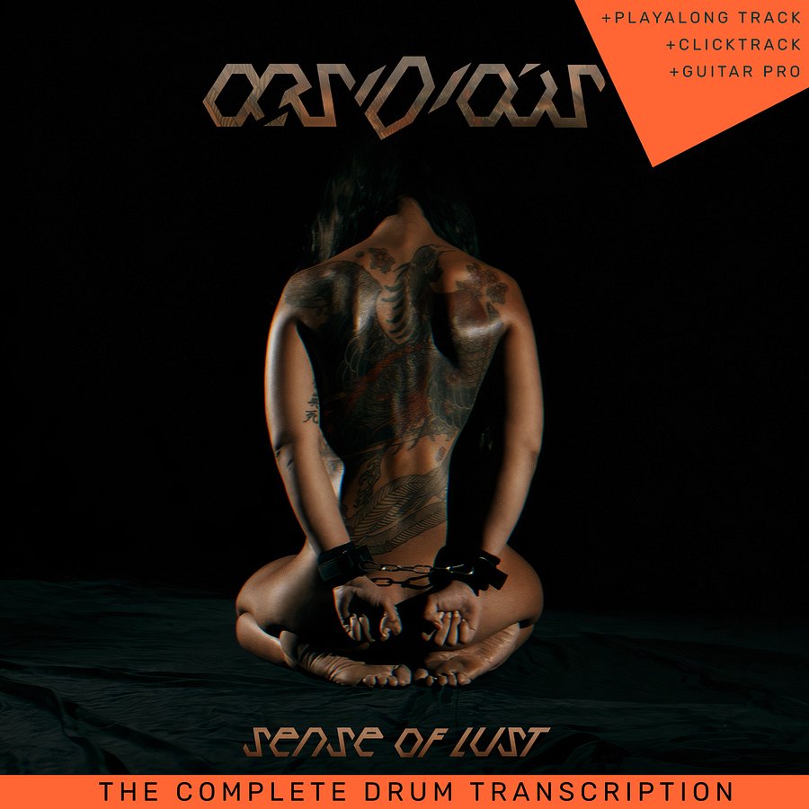 Sense Of Lust - Drum Tab product image (1)