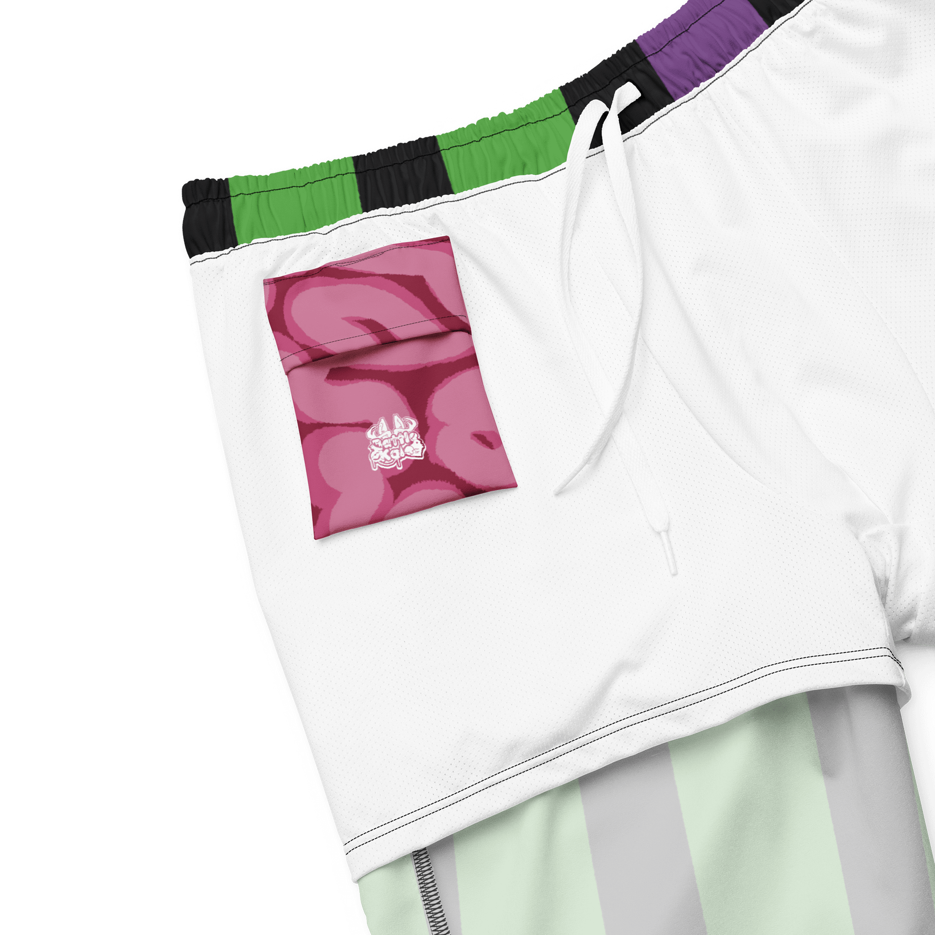 "Third Times the Charm" Swim Trunks product image (6)