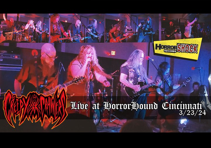 HSR 014 - "THE CREEPY CRAWLERS - LIVE AT HORRORHOUND" DVD product image (1)