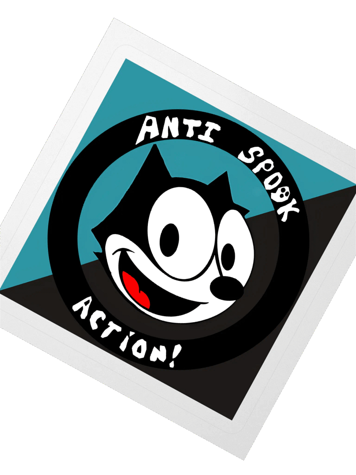 “Anti-Spook Action!” - Sticker product image (2)