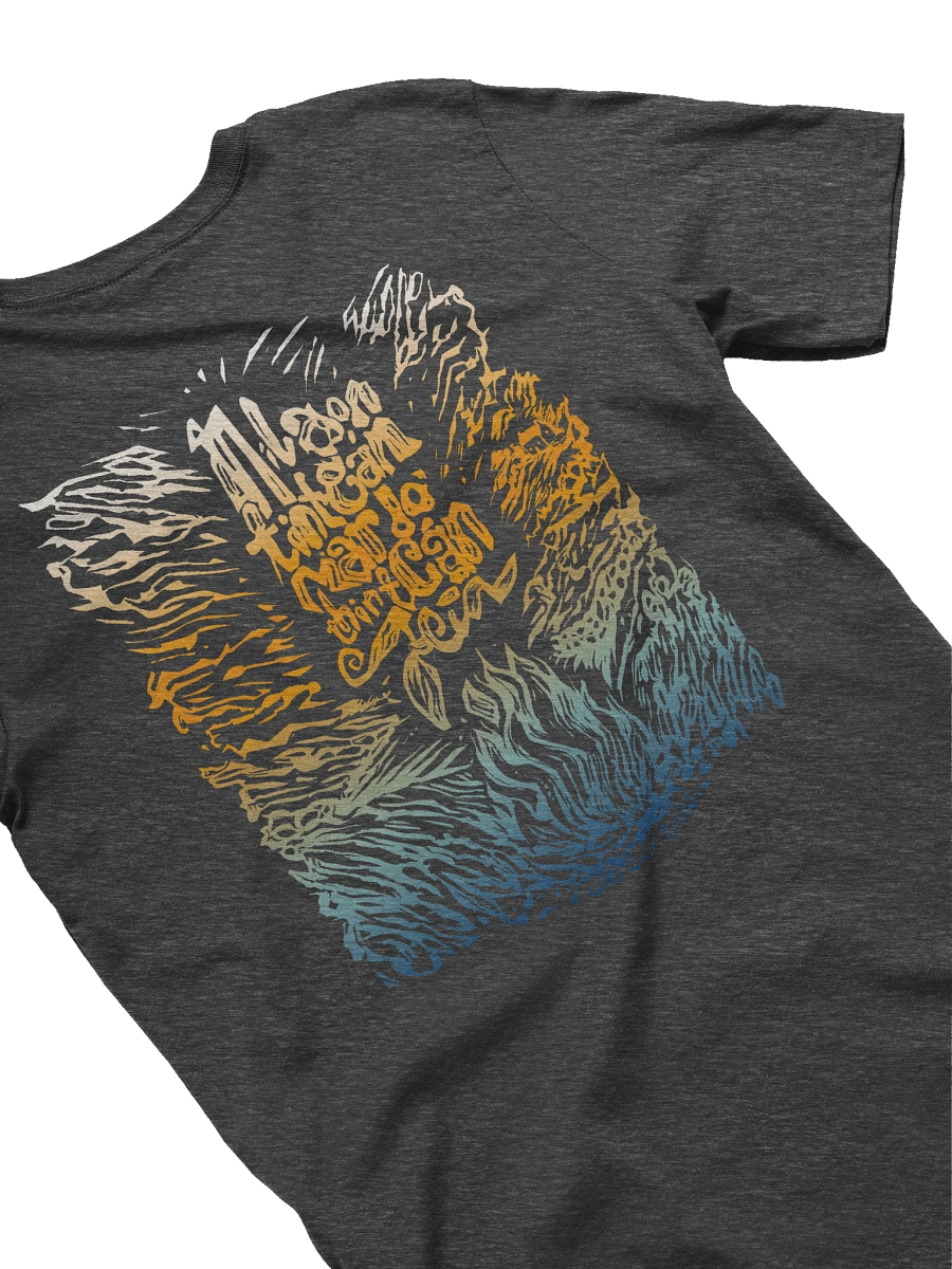 Níl aon tinteán mar do thinteán féin - Colour - Bella+Canvas Supersoft T-Shirt (Back Patch) product image (4)