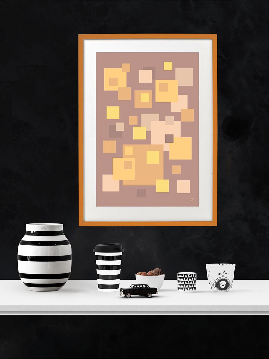 Vibrant Matte Poster Print - Abstract Image No. 3 product image (5)