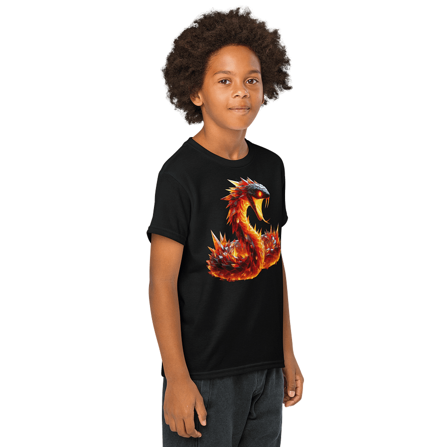Crystallized Fire Snake Youth Shirt product image (4)