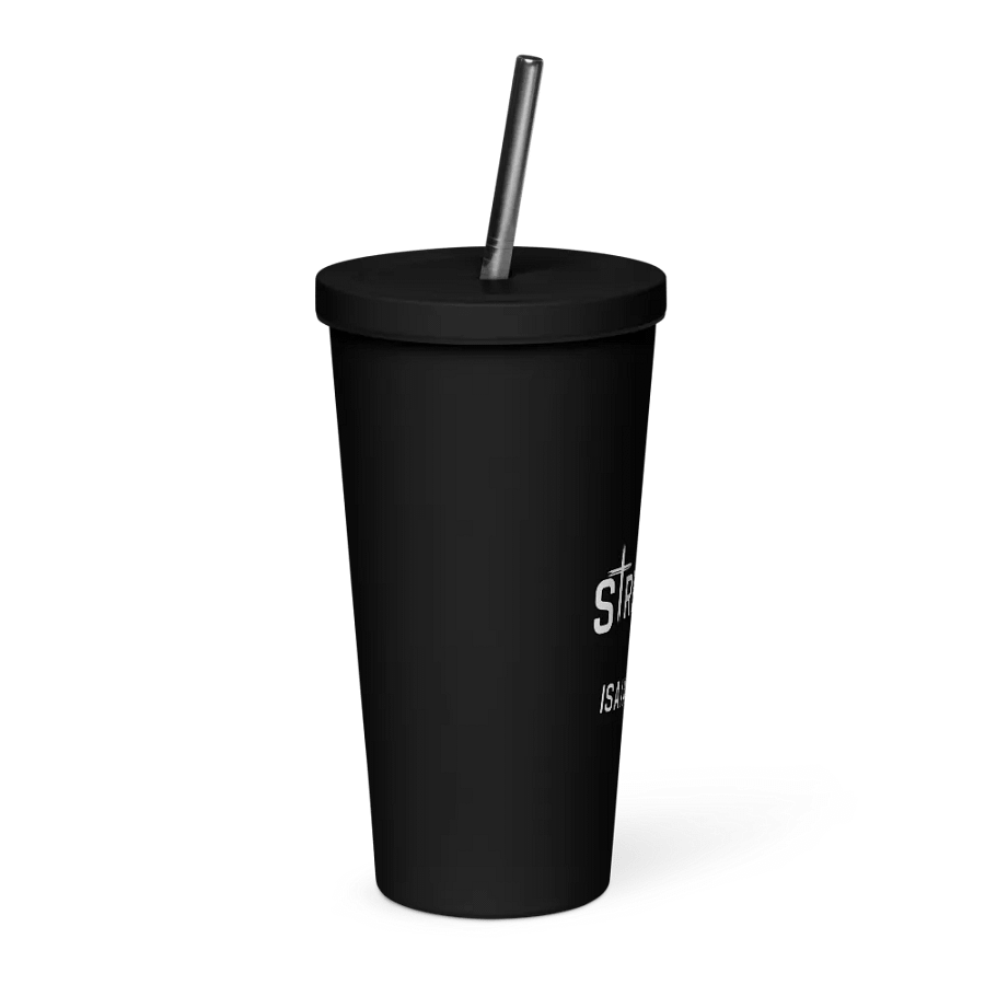 Strength 20 oz. Insolated Cup: Black product image (4)