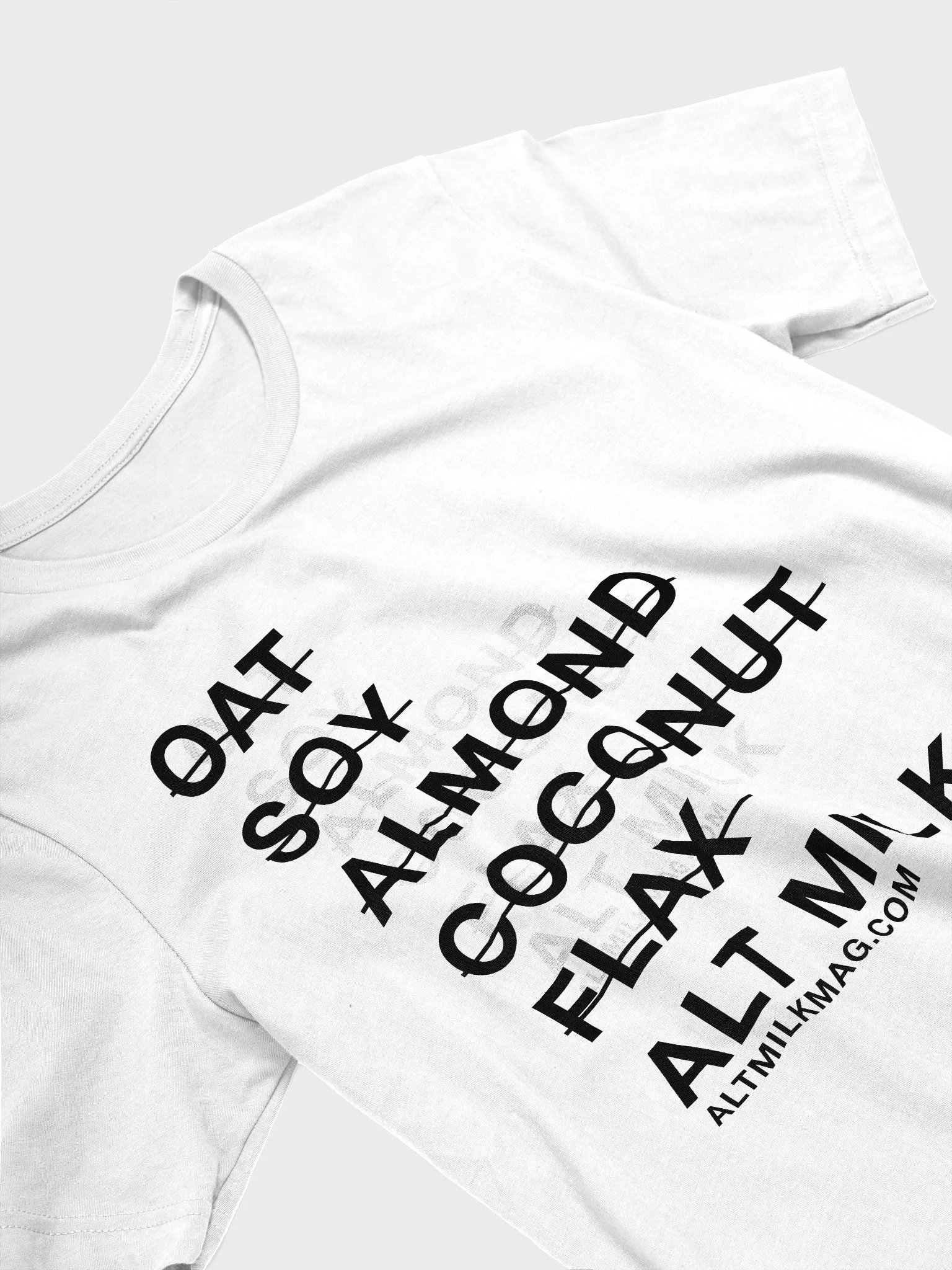 ALTERNATIVE MILKS T-SHIRT (WHITE) product image (3)
